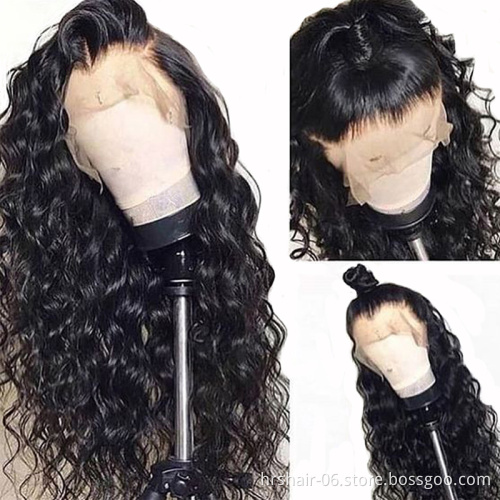 360 Lace Frontal Wig Pre Plucked 150% Silk Straight Full Lace Human Hair Wigs 360 Lace Front Human Hair Wigs For Black Women